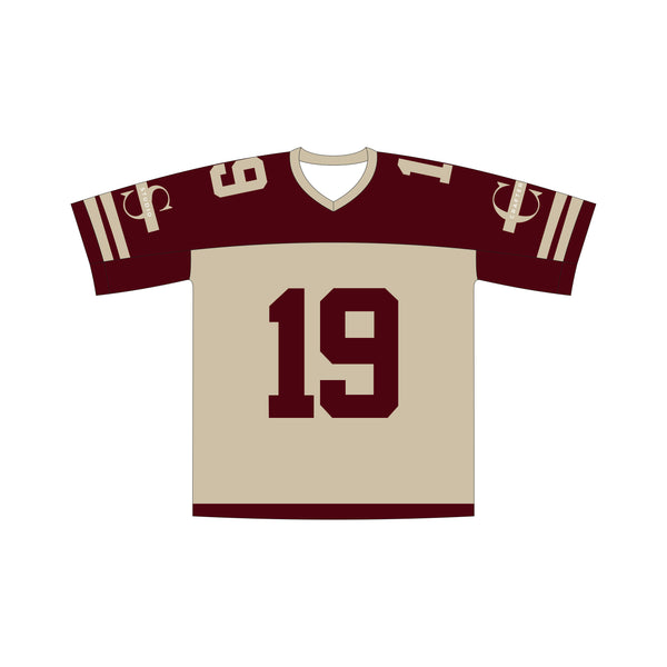 Beige & Brown Sublimated Jersey