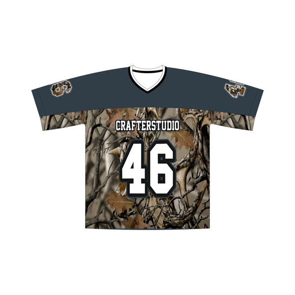 Jungle Theme Sublimated V-Neck Jersey – Wild